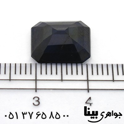 نگین انگشتر یاقوت کبود خوشرنگ و چشمگیر _کد:8298