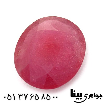نگین انگشتر یاقوت سرخ هندی درجه یک _کد:8300