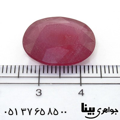 نگین انگشتر یاقوت سرخ هندی درجه یک _کد:8300