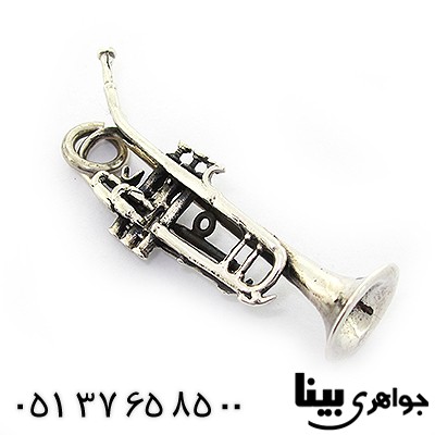 گردنبند نقره شیپور کلکسیونی _کد:8341