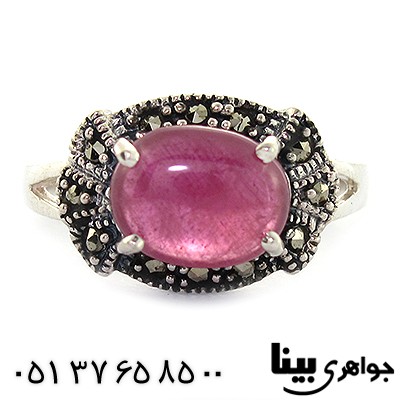 انگشتر یاقوت سرخ عالی زنانه مارکازیت هانگ _کد:8343