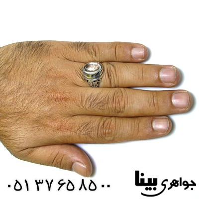 انگشتر در نجف مردانه اسلیمی _کد:8352