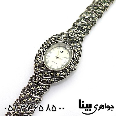 ساعت حدید زنانه بیضی مارکازیت هانگ _کد:8354