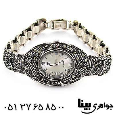 ساعت حدید زنانه بیضی مارکازیت هانگ _کد:8354