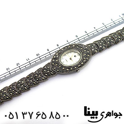 ساعت حدید زنانه بیضی مارکازیت هانگ _کد:8354