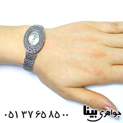 ساعت حدید زنانه بیضی مارکازیت هانگ _کد:8354