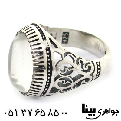 انگشتر در نجف مردانه اسلیمی درشت _کد:8367