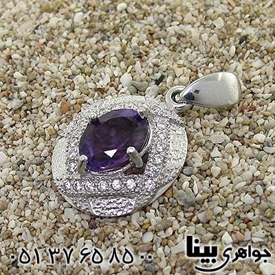 گردنبند آمتیست زنانه رادیوم لوکس _کد:8421