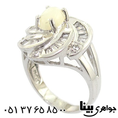 انگشتر اوپال عالی زنانه رادیوم لوکس _کد:8424