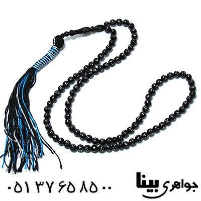 تسبیح یسر 101 دانه ای ساده نقره کوب _کد:8466