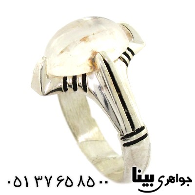انگشتر در نجف مردانه درشت چهار چنگ _کد:8499