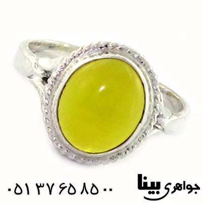 انگشتر عقیق شرف الشمس سنتی _کد:8529