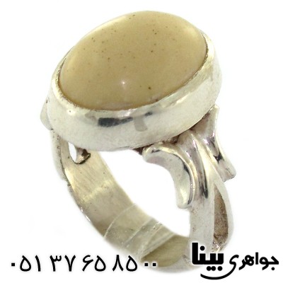 انگشتر گوهر شب چراغ مردانه درشت مدل دست و دلبر _کد:8530