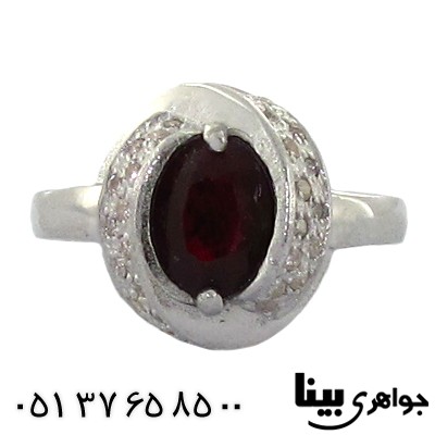 انگشتر یاقوت سرخ عالی زنانه رادیوم لوکس _کد:8535