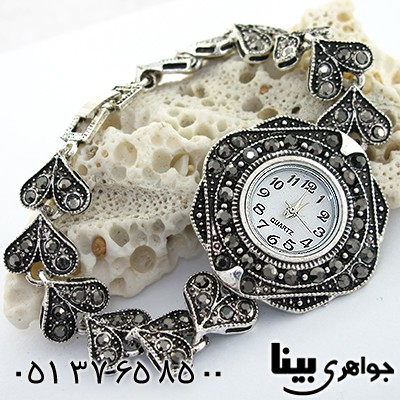 ساعت حدید زنانه طرح مارکازیت قلبی _کد:8595