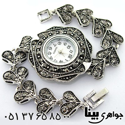 ساعت حدید زنانه طرح مارکازیت قلبی _کد:8595