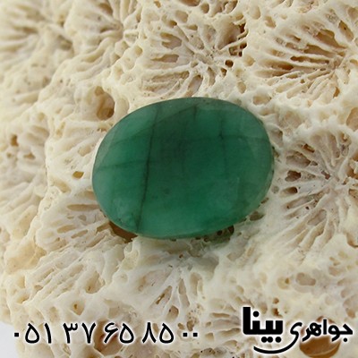 نگین انگشتر زمرد زامبیا خوشرنگ و درشت _کد:8613