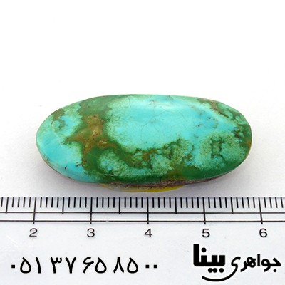 نگین انگشتر فیروزه نیشابوری شجری درشت سنگ درمانی _کد:8616