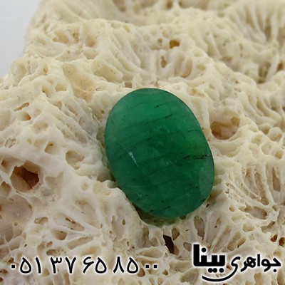 نگین انگشتر زمرد زامبیا مرغوب و خوشرنگ _کد:8624