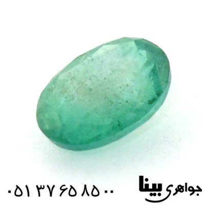 نگین انگشتر زمرد زامبیا زلال و شفاف _کد:8633