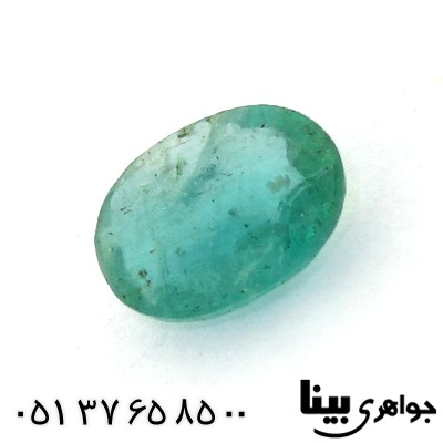 نگین انگشتر زمرد زامبیا زلال و شفاف _کد:8645
