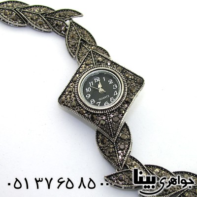 ساعت حدید زنانه طرح مارکازیتی مدل گل لاله _کد:8646