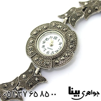 ساعت حدید زنانه طرح مارکازیتی گل لاله _کد:8671