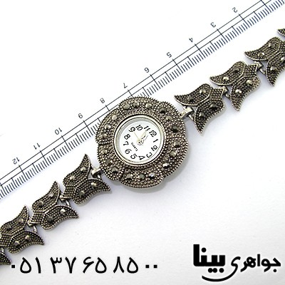 ساعت حدید زنانه طرح مارکازیتی گل لاله _کد:8671