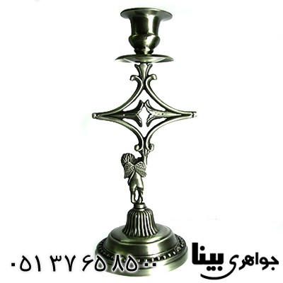 متفرقه شمعدانی فلزی مدل silver فرشته کوچک _کد:8709