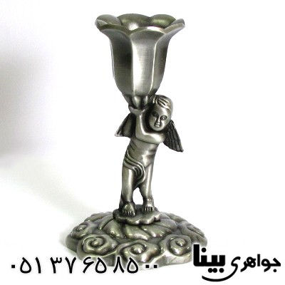 متفرقه شمعدانی فلزی مدل silver فرشته _کد:8721