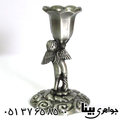 متفرقه شمعدانی فلزی مدل silver فرشته _کد:8721