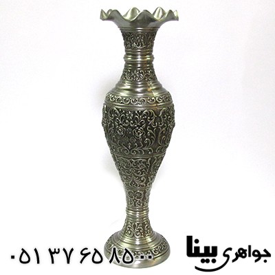 متفرقه گلدان مصور فلزی مدل silver _کد:8730