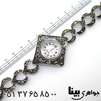 ساعت حدید زنانه طرح مارکازیتی حلقه ای _کد:8731