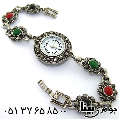 ساعت حدید و چند نگین زنانه طرح مارکازیت مدل ویدا _کد:8736