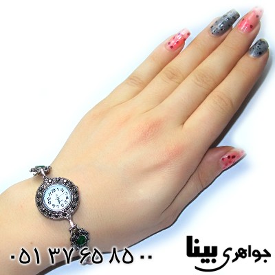 ساعت حدید و چند نگین زنانه طرح مارکازیت مدل ویدا _کد:8736
