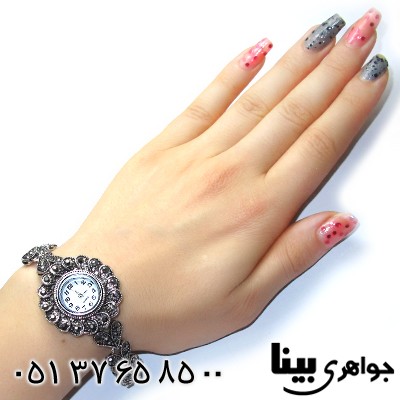 ساعت حدید زنانه طرح مارکازیت مدل قلب _کد:8742
