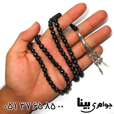 تسبیح یسر 101 دانه ای نقره کوب فاخر _کد:8746