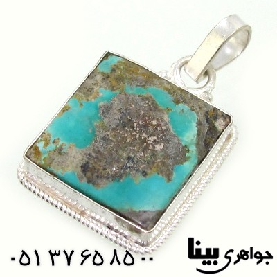 گردنبند فیروزه نیشابوری اصیل مناسب سنگ درمانی _کد:8780