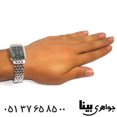 ساعت نقره مردانه برند King _کد:1287