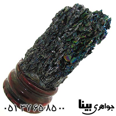 نگین انگشتر آتشفشانی دکوری با بازی و انعکاس نور _کد:8845
