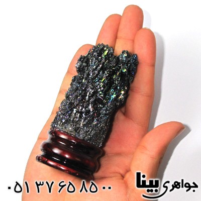 نگین انگشتر آتشفشانی دکوری با بازی و انعکاس نور _کد:8845