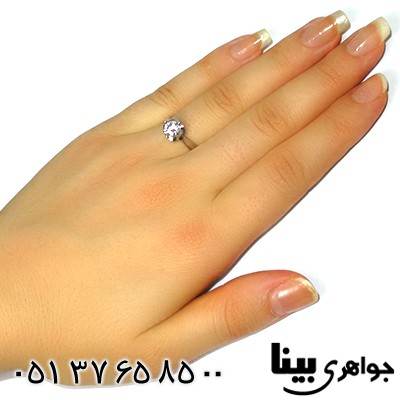 انگشتر سوارسکی اصل زنانه طرح برلیان _کد:8849