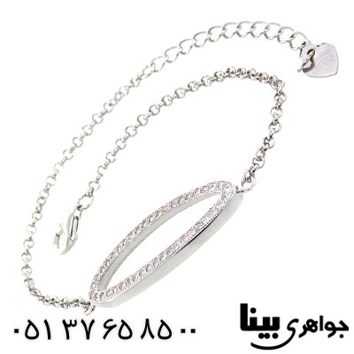 دستبند سوارسکی اصل زنانه مدل دریچه _کد:8856
