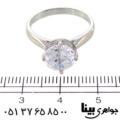 انگشتر سوارسکی اصل زنانه طرح برلیان درشت _کد:8863