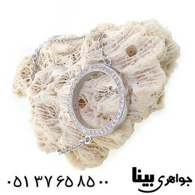 دستبند سوارسکی اصل زنانه مدل دایره ای _کد:8865