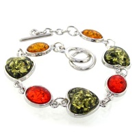 دستبند کهربا صنعتی عالی زنانه fashion jewelry 