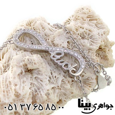 دستبند سوارسکی اصل زنانه مدل بینهایت _کد:8873