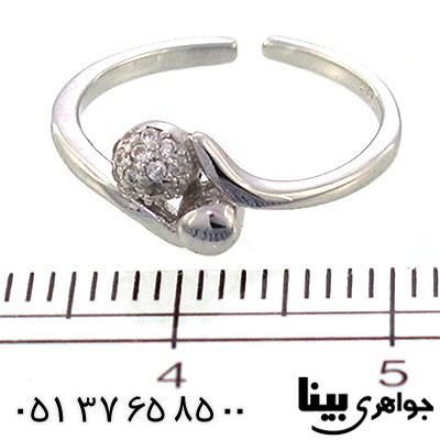 انگشتر سوارسکی اصل زنانه بند انگشتی مدل ریحانه _کد:8874