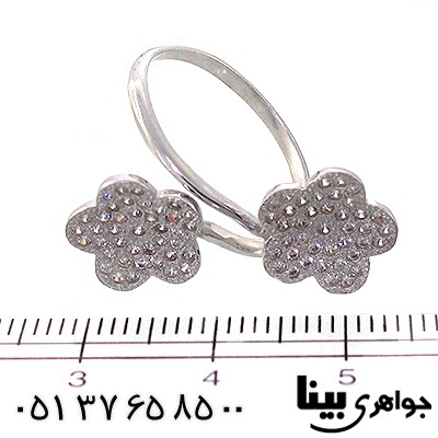 انگشتر سوارسکی اصل زنانه مدل دوگل _کد:8877
