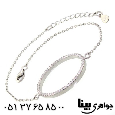 دستبند سوارسکی اصل زنانه مدل بیضی _کد:8881